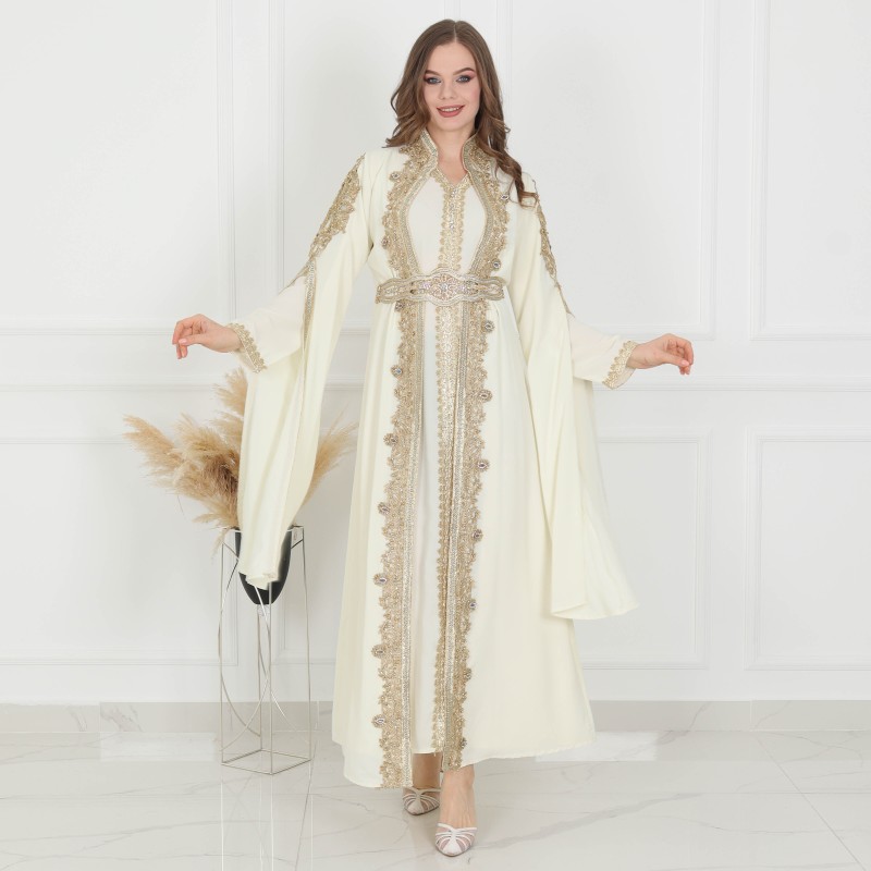 Detailed Caftan  -  Code: 654